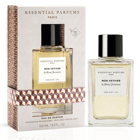 Mon Vetiver by Bruno Jovanovic Eau de Parfum Spray 100ml (3.4 oz) by Essential Parfums