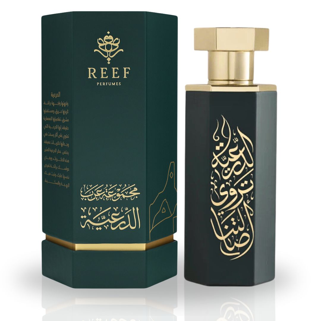 Diriyah Arabs EDP 100ML (3.4 OZ) By Reef Perfumes | Scent Of Oud & Woods | Long Lasting & Luxurious Fragrance.