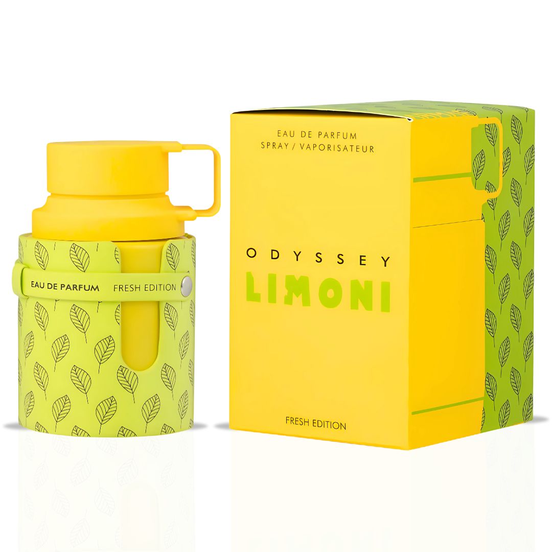 Odyssey Limoni Eau De Parfum Spray 100ML (3.4 OZ) By Armaf | Long Lasting, Fresh, Zesty, Signature Parfums. - Intense Oud