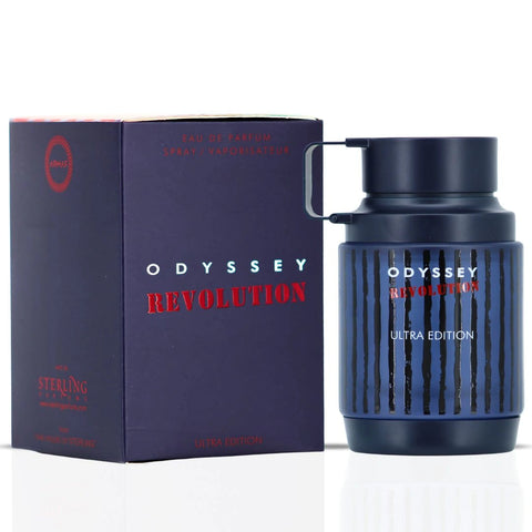 Odyssey Revolution Ultra Edition Eau de Parfum Spray 100ml (3.4 oz) by Armaf | Black Currant’s Edge, Praline’s Decadence, Patchouli’s Intrigue - Intense Oud