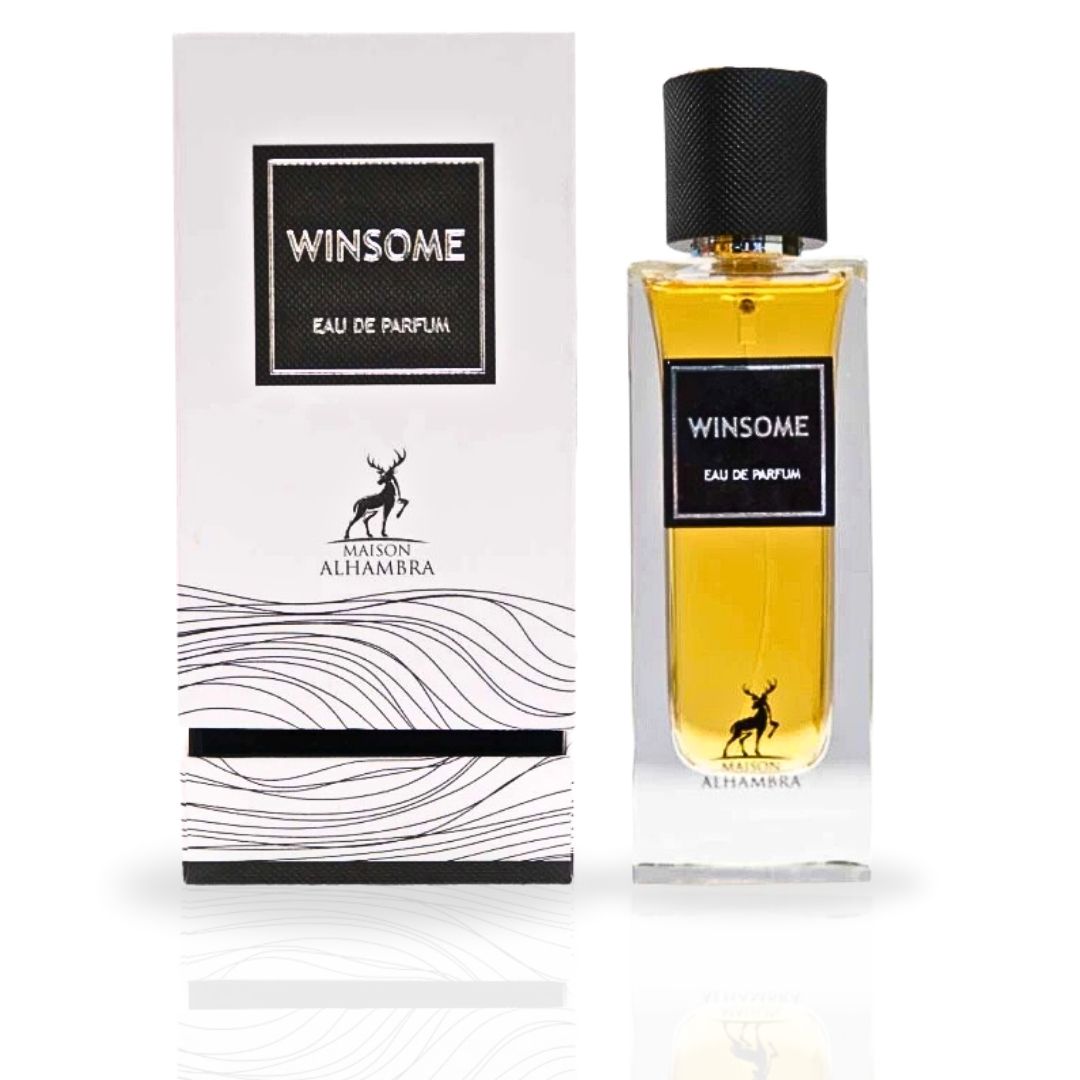 Winsome EDP Spray 90ML (3.04 OZ) by Maison Alhambra | Long Lasting, Woody, Floral, Sweet Fragrance. (Formerly: The Tux) - Intense Oud