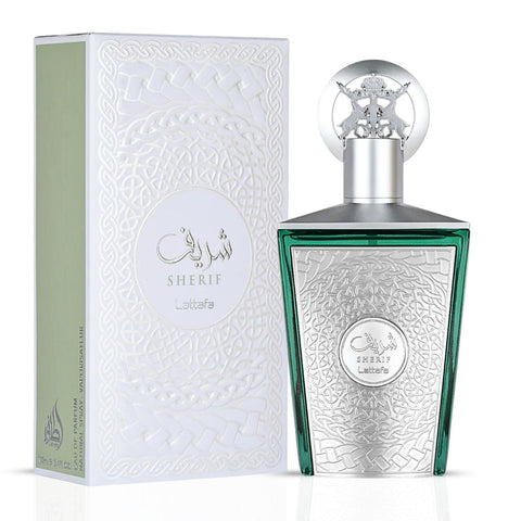 Sherif Eau de Parfum Spray 100ml (3.4 oz) by Lattafa | Refined Elegance & Modern Sophistication - Intense Oud