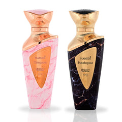 Legacy Hatshepsut & Legacy Cleopatra EDP Sprays 100ML (3.4 OZ) By Hamidi | Long Lasting Fragrances. (ENCHANTED BUNDLE) - Intense Oud