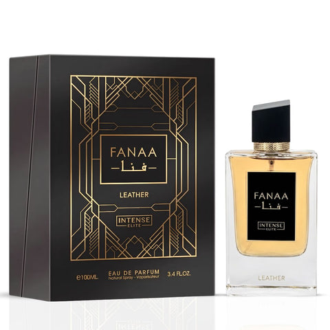 Fanaa Leather Eau de Parfum Spray 100ml (3.4 oz) by Intense Elite