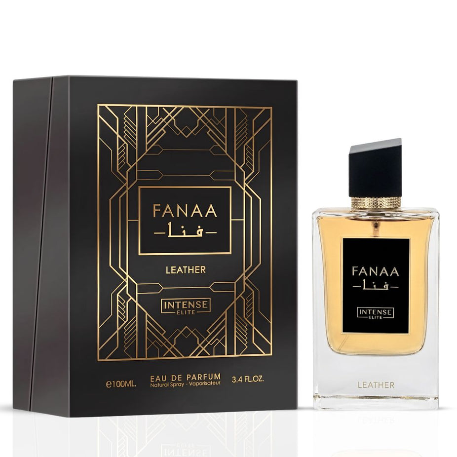 Fanaa Leather Eau de Parfum Spray 100ml (3.4 oz) by Intense Elite