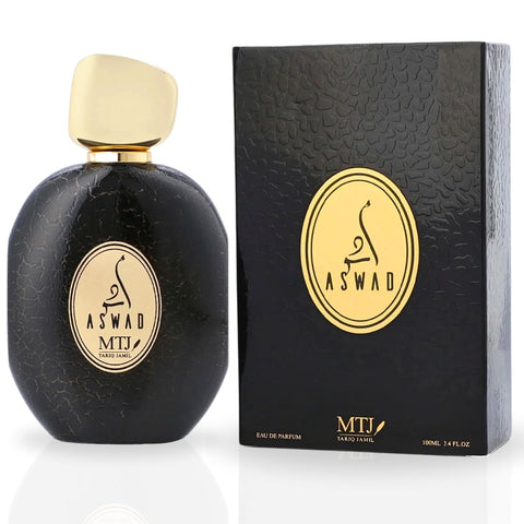 Aswad EDP Spray 100ML (3.4 OZ) by MTJ | Long Lasting Blend of Floral Elegance & Exotic Spices, Unisex Scent. - Intense Oud