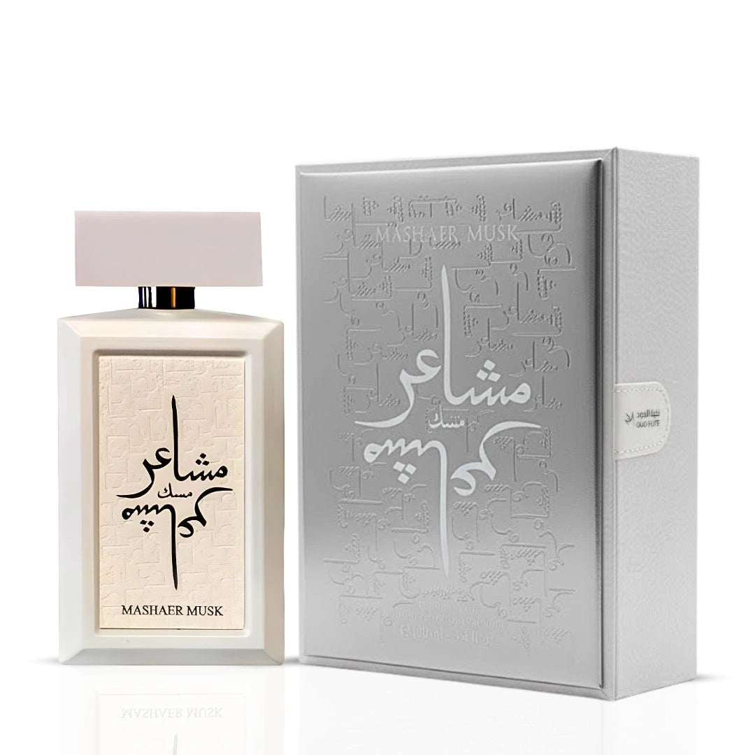 Mashaer Musk Eau de Parfum Spray 100ml (3.4 oz) by Oud Elite - Intense Oud