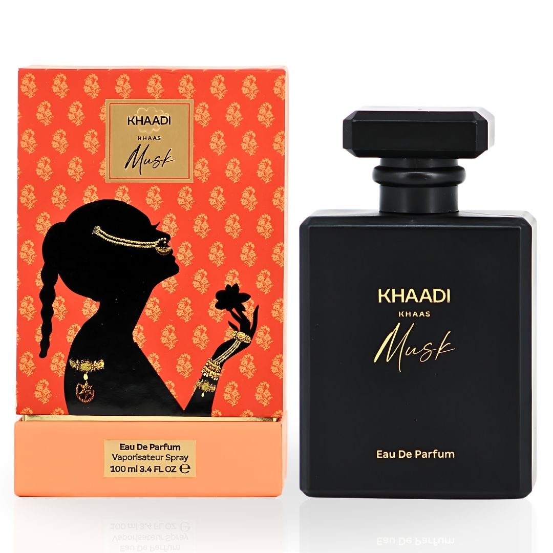 Khaas Musk EDP Spray 100ML (3.4 OZ) by Khaadi | Long Lasting, Fresh, Citrusy and Aquatic Perfumes. - Intense Oud