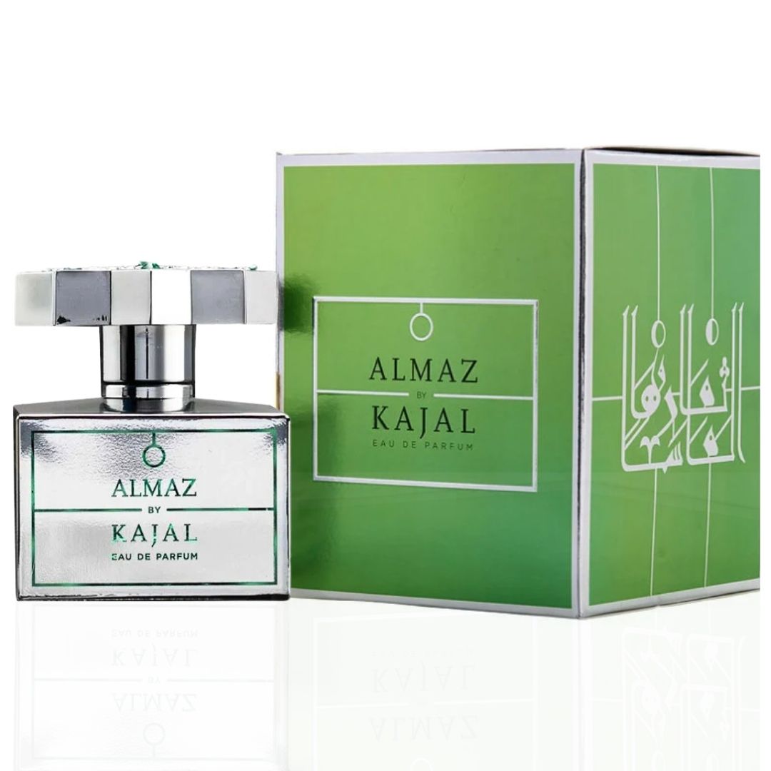 Almaz Eau De Parfum Spray 100ML (3.4 OZ) By Kajal | A Sweet, Fruity-Floral Scent With A Warm, Gourmand Finish. - Intense Oud