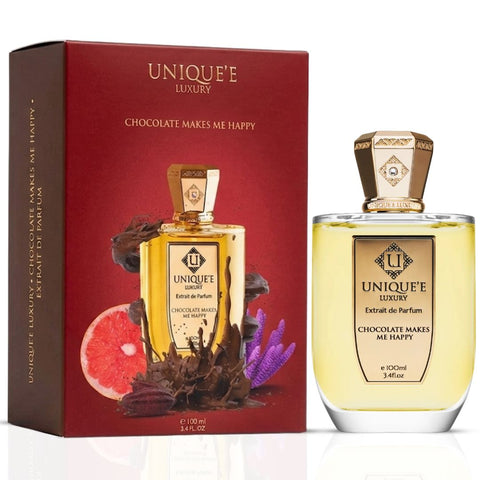 Chocolate Makes Me Happy Extrait  de Parfum Spray 100ml (3.4 oz) by Unique'e Luxury