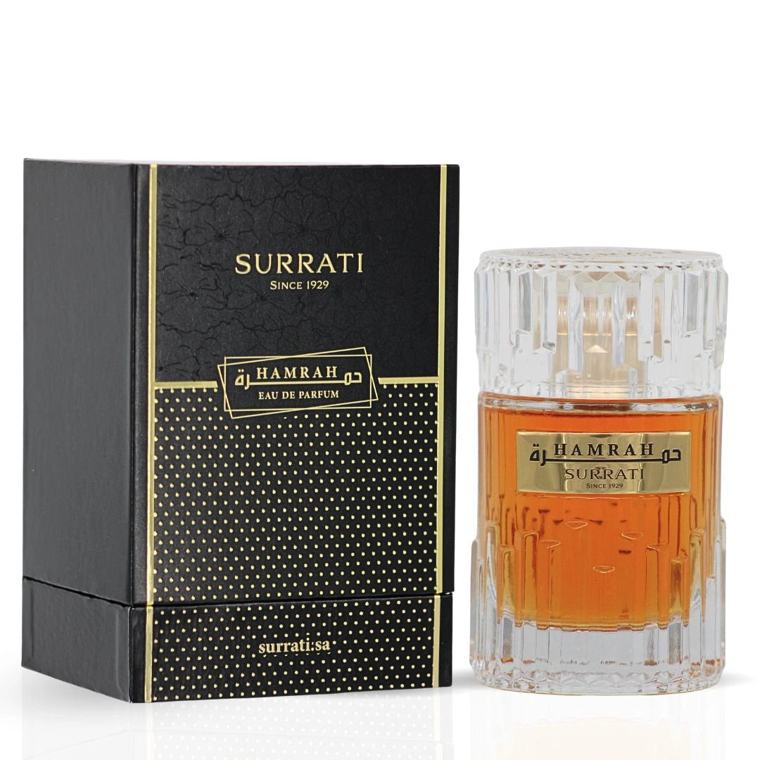 Hamrah Eau de Parfum Spray 100ml (3.4 Oz) by Surrati | Heritage In Every Spray - Intense Oud