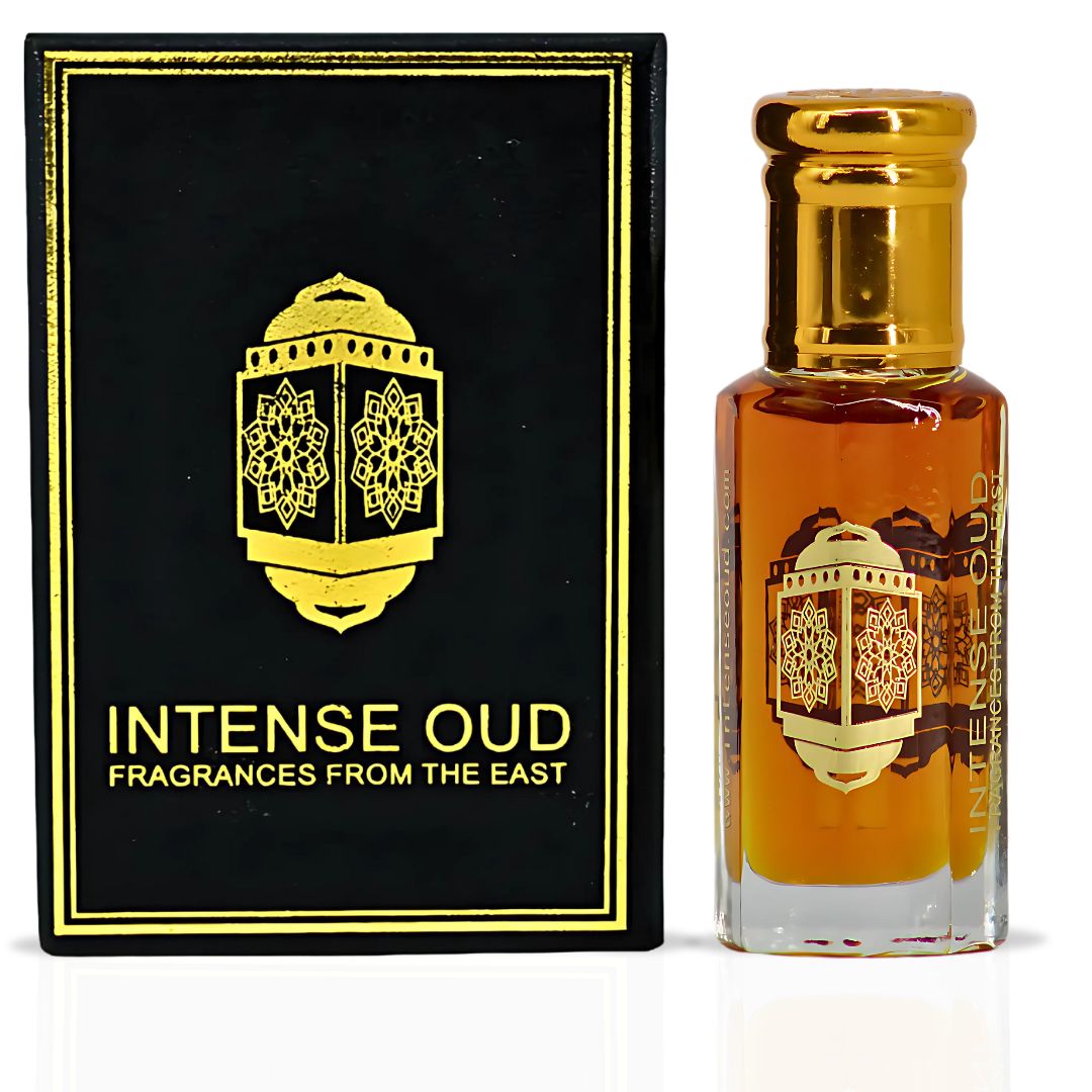 Musk Twilight Perfume Oil 12ML (0.40 OZ) with Black Gift Box by Intense Oud | A Vibrant Blend of Jasmine, Bergamot & Spicy Woods, Enveloped in Sensual Musk. - Intense Oud