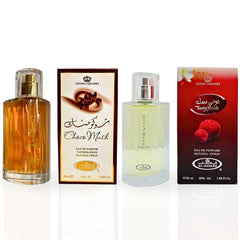 Choco Musk & Tooty Musk - EDP Sprays 50ML by Al Rehab | Indulge In Creamy Cocoa And Fruity Bliss Scents! (BUNDLE) - Intense Oud