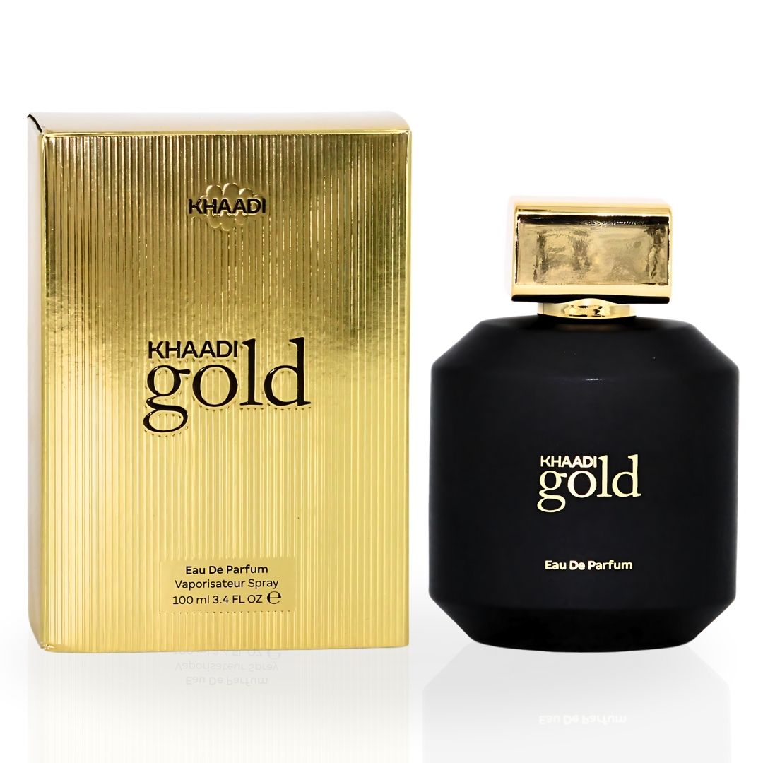 Gold EDP Spray 100ML (3.4 OZ) by Khaadi | Long Lasting, Fruity, Floral, Citrusy, Luxurious Perfumes. - Intense Oud