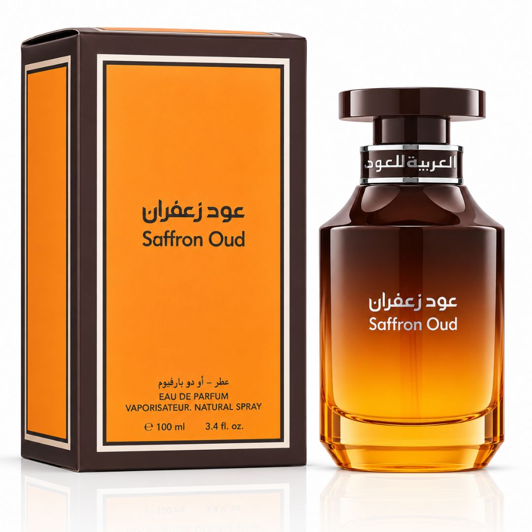 Saffron Oud Eau de Parfum Spray 100ml (3.4 oz) by Arabian Oud