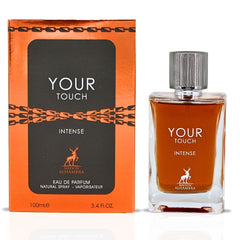 Your Touch Intense Eau De Parfum Spray 100ML (3.4 OZ) By Maison Alhambra | A Luxurious, Sweet-Spicy Fragrance With A Warm Finish. - Intense Oud