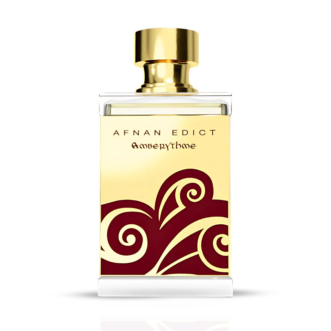 Edict Amberythme Eau De Parfum Spray 80ML (2.7 OZ) By Afnan | A Luxurious Blend Of Amber, Saffron & Sandalwood, Offering A Warm, Spicy & Floral Richness. - Intense Oud
