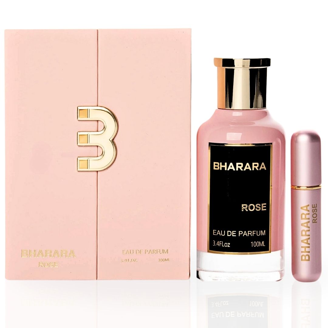 Bharara Rose EDP Spray 100ML (3.4 OZ) by BHARARA | Long Lasting, Luxurious, Floral, Timeless Fragrances. - Intense Oud