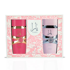 Yara & Yara Candy EDP Sprays 100ML (3.4 OZ) Gift Set By Lattafa | Sweet, Floral, Fruity Fragrances With Warm Vanilla & Sandalwood - A Perfect Gift Set. - Intense Oud
