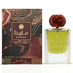 Marina Deep & Dark Eau De Parfum Spray 50ML (1.67 OZ) By Ard Al Zaafaran | An Exotic Blend Of Saffron, Jasmine & Musk, Creating A Rich, Captivating Trail. - Intense Oud