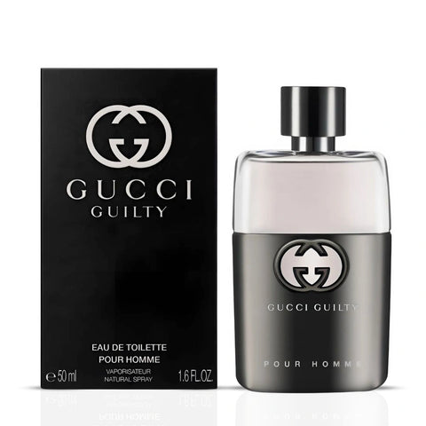 Gucci Guilty Pour Homme Eau de Toilette Spray 50ml (1.6 oz) | The Scent of Confident Allure - Intense Oud