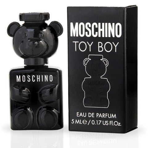 Toy Boy Cologne EDP 5ML (0.17 OZ) by Moschino | Long Lasting & Luxurious, Fragrance Miniatures. - Intense Oud