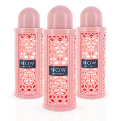 NOW WOMEN EDP Spray 100ML (3.4 OZ) by RAVE | Long Lasting, Luxurious & Feminine Scents. (PACK OF 3) - Intense Oud