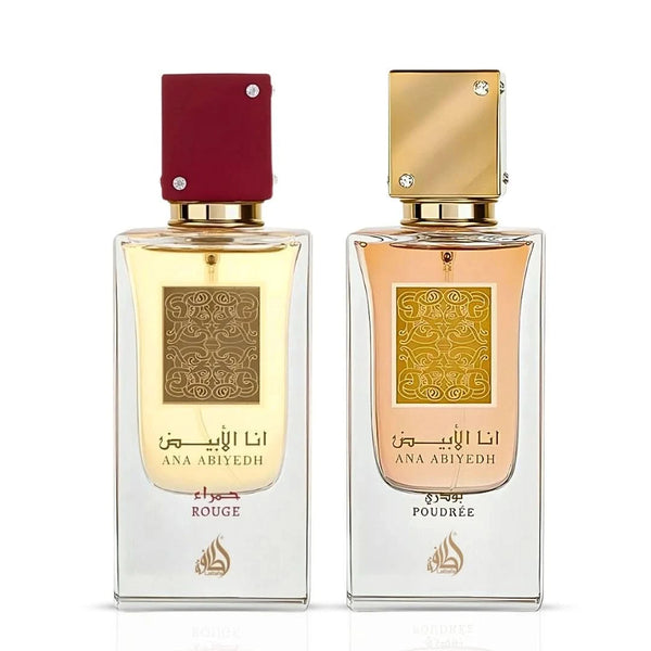 Ana Abiyedh Poudree & Ana Abiyedh Rouge Eau de Parfum Sprays 60ml (2.0