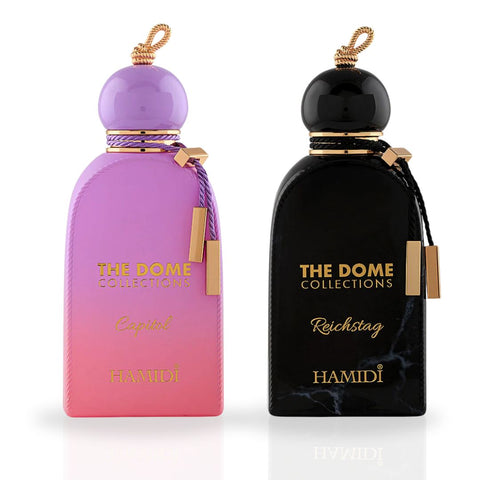 The Dome Reichstag & The Dome Capitol - EDP Sprays 100ML (3.4OZ) By Hamidi | Long Lasting & Luxurious Scents. (DELUXE BUNDLE) - Intense Oud