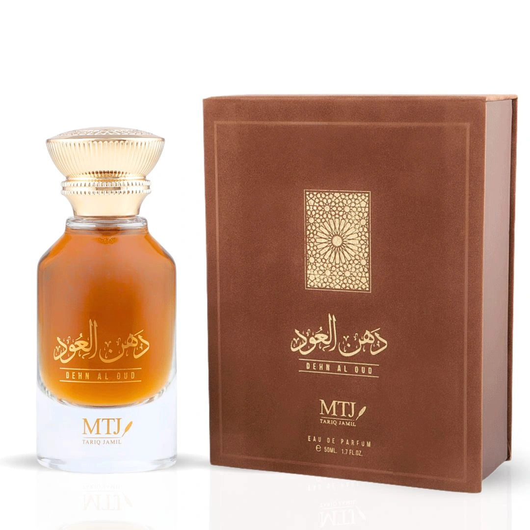 Dehn Al Oud Eau de Parfum Spray 50ML (1.7OZ) by MTJ | Resinous Oud With Timeless Depth - Intense Oud
