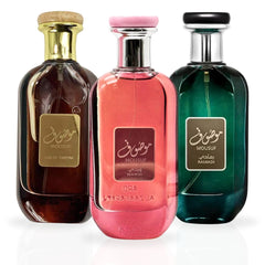 Mousuf, Mousuf Wardi, Mousuf Ramadi - EDP Sprays 100ML (3.4 OZ) By Ard Al Zaafaran | A Harmonious Blend Of Captivating & Elegantly Timeless Scent. (MAJESTIC COLLECTION) - Intense Oud