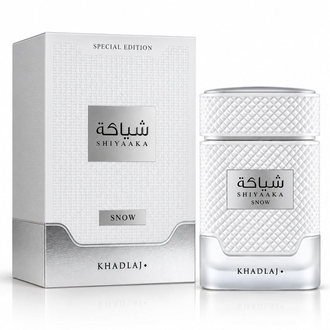 Khadlaj Shiyaaka Snow Special Edition Eau de Parfum Spray 100ml bottle