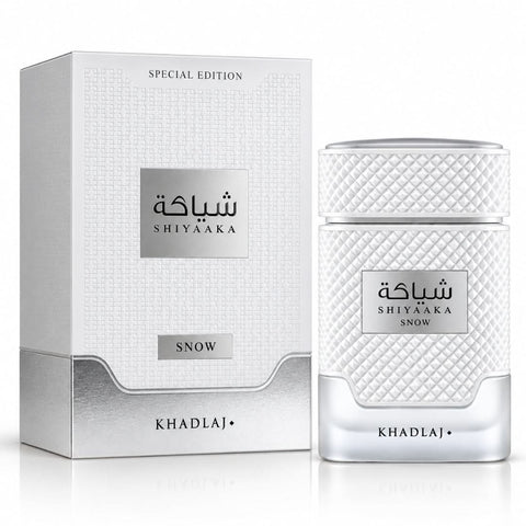 Khadlaj Shiyaaka Snow Special Edition Eau de Parfum Spray 100ml bottle