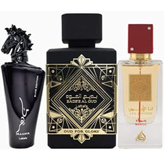 Bade'e Al Oud for Glory,Maahir Black & I Am White Ana Abiyedh Rogue EDP-100ml | Pinnacle of Warm Fragrance - Intense Oud