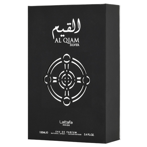 Al Qiam Silver EDP - 100mL (3.4 oz) by Lattafa Pride - Intense oud