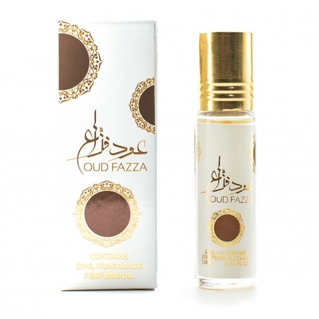 Oud Fazza Perfume Oil (PACK OF 3) - 10ML (0.34oz) by Ard Al Zaafaran - Intense oud