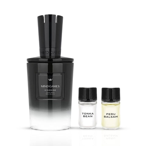 Mind Games Kingside Extrait de Parfum 100ml EDP bottle with elegant packaging and sleek design.