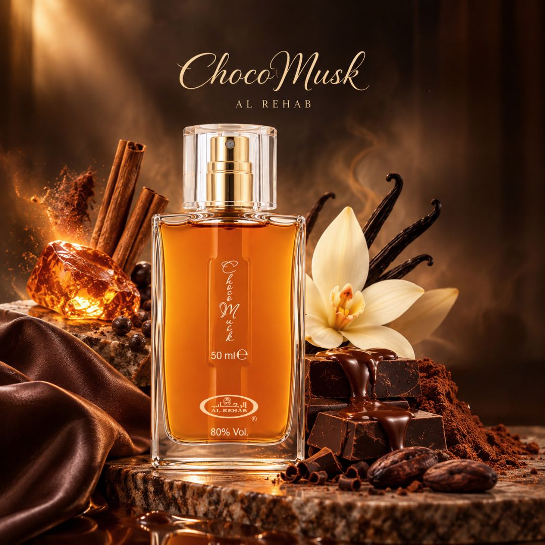 Bundle of Intense Oud Choco Musk, Pink Blush, Yara, and Marshmallow Blush Eau de Parfum sprays in 50ml bottles, featuring floral and sweet scents.
