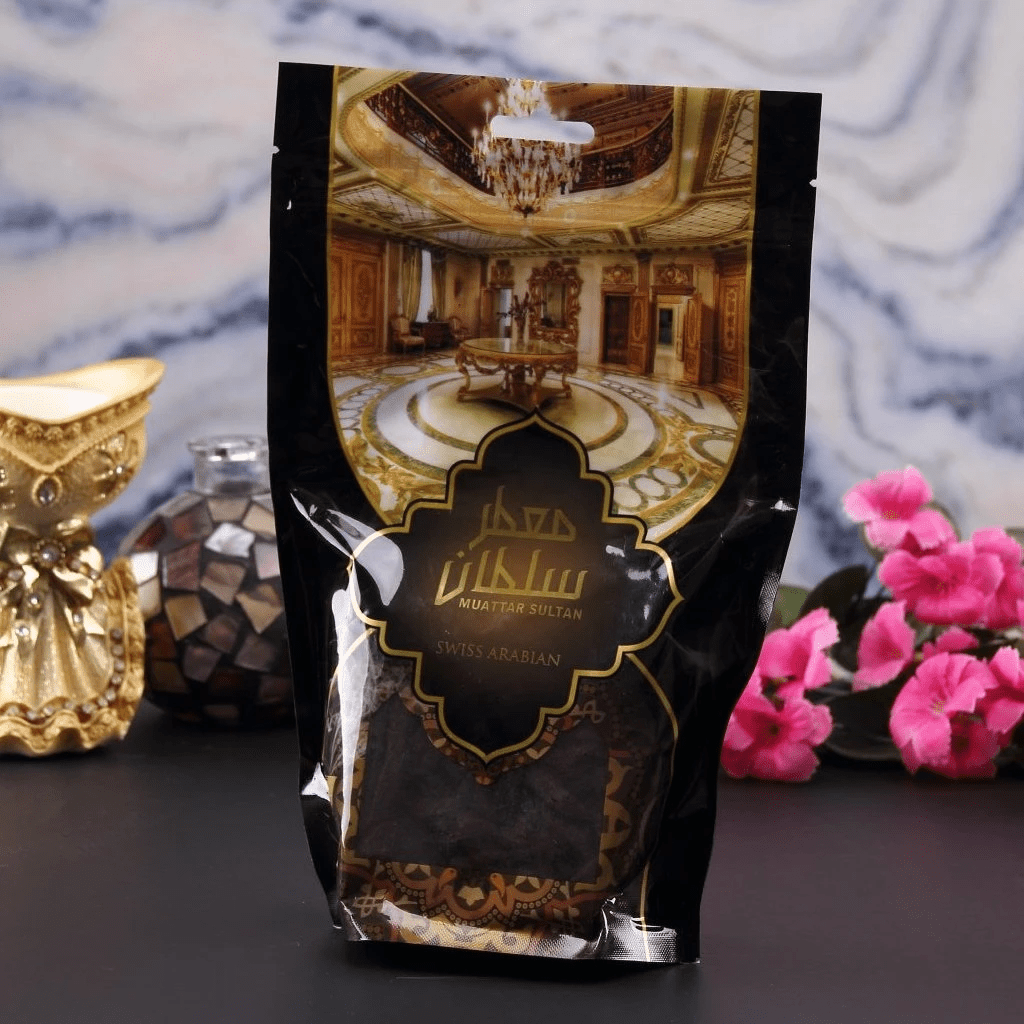 Muattar Sultan Bakhoor 250 GM 8.8 pz by Swiss Arabian