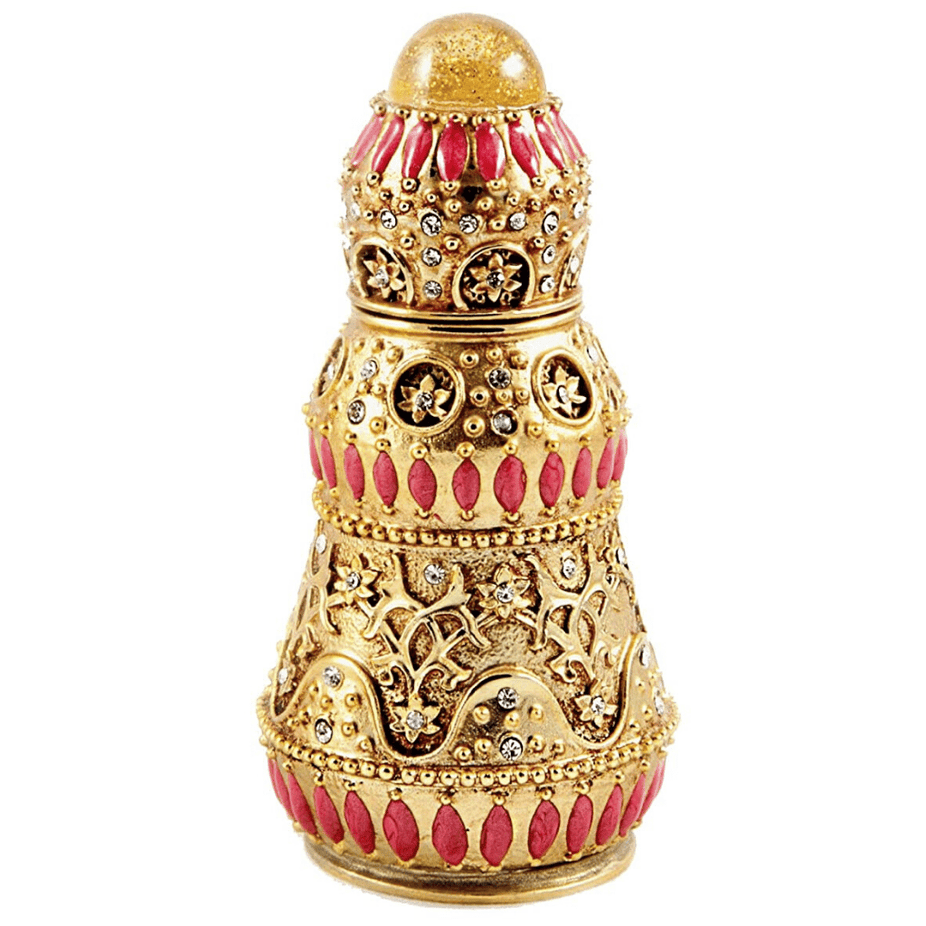 Insherah Gold EDP by Rasasi, 30 ML Eau De Parfum bottle with gold accents, elegant design and branding visible.