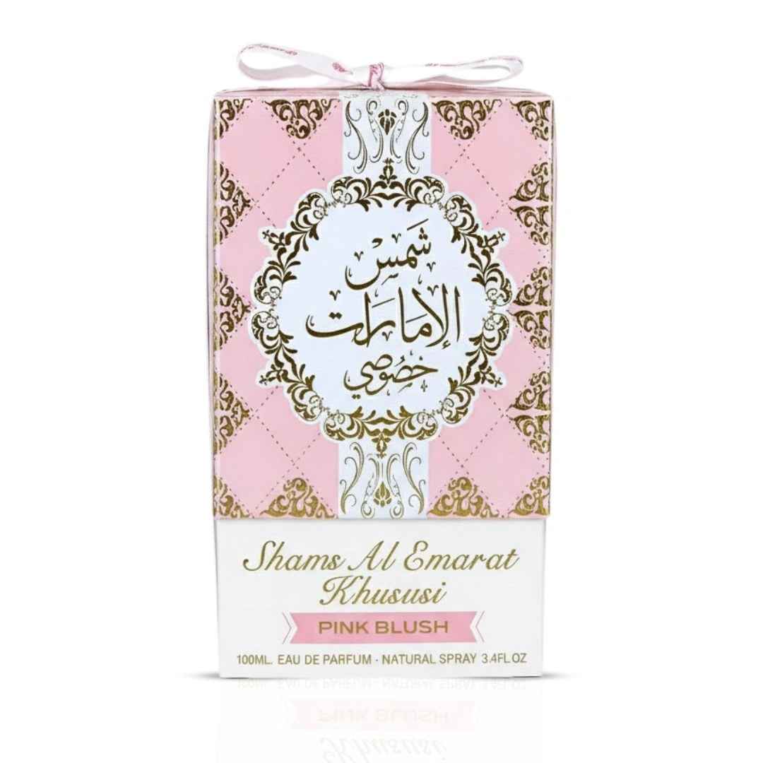 Pink Blush Shams Al Emarat Khususi Eau de Parfum Spray 100ml (3.4 oz) by Ard Al Zaafaran
