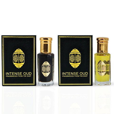 Now Girl & Aphrodisiac Perfume Oils 12ML (0.40 OZ) With Black Gift Box By Intense Oud | A Luxurious, Fruity-Floral Bundle With Creamy Warmth. (Bundle) - Intense Oud