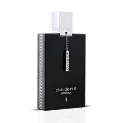 Club De Nuit Precieux I Extrait De Parfum Spray 55ML (1.85 OZ) By Armaf | A Tantalizing Fusion Of Zesty Citrus, Spicy Pepper & Floral Elegance, Anchored By A Woody Base. - Intense Oud