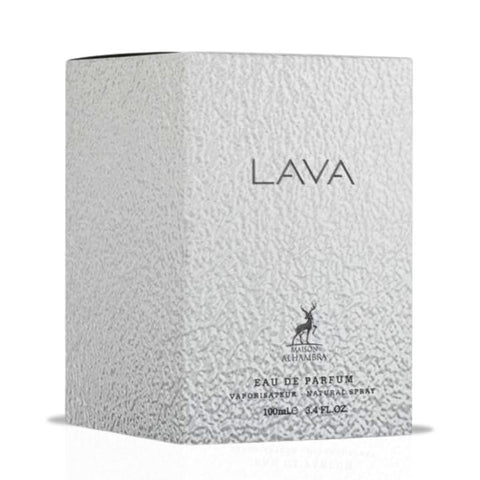 Lava Eau De Parfum Spray 100ML (3.4 OZ) By Maison Alhambra | Long Lasting, Fresh & Aromatic Scent. - Intense Oud