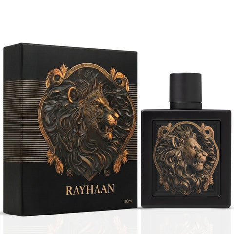 Rayhaan Lion & Tiger Eau de Parfum Sprays 100ml (3.4 oz) by Rayhaan (Bundle)