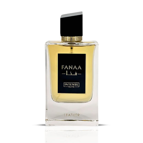 FANAA Leather for Men EDP - Eau De Parfum 100 ML (3.4 Oz) I By Intense Elite - Intense Oud