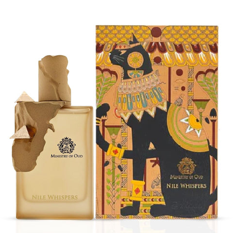 Ministry of oud Nile Whispers by Paris Corner & Aabinus by Ard Al Zaafaran Eau de Parfum Sprays 100ml (3.4 oz) (Bundle)