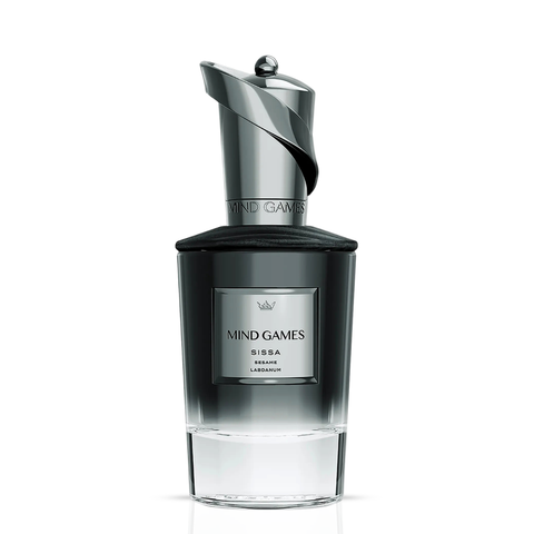 Mind Games Sissa Extrait de Parfum 100ml EDP bottle with elegant packaging and a sleek, modern design.