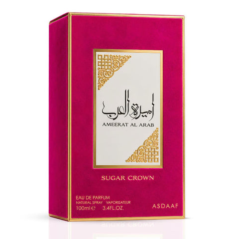 Asdaaf Ameerat Al Arab Sugar Crown Eau de Parfum Spray 100ml (3.4 oz) by Lattafa