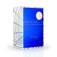 Club De Nuit Blue Iconic EDP Spray 105ML (3.6 OZ) By Armaf | Embrace The Bold Essence Of This Luxurious Scent. - Intense Oud